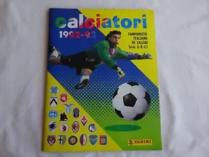 PANINI - CALCIATORI 1992-93 - ALBUM COMPLETO in ottime condizioni - - Foto 1 di 14