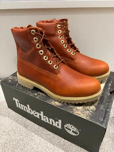 Timberland 1973 Newman Waterproof Boot Rust Full Grain - UK 7 - Picture 1 of 5