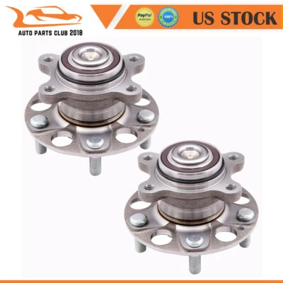 2 Rear Wheel Hub Bearing Assembly For Honda Civic 2006-2009 2010 2011 2012 W/ABS Foto 1 de 4