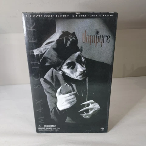 Sideshow Max Schrek The Vampyre 12" Figure 1/6 Silver Screen Nosferatu Rare Cover