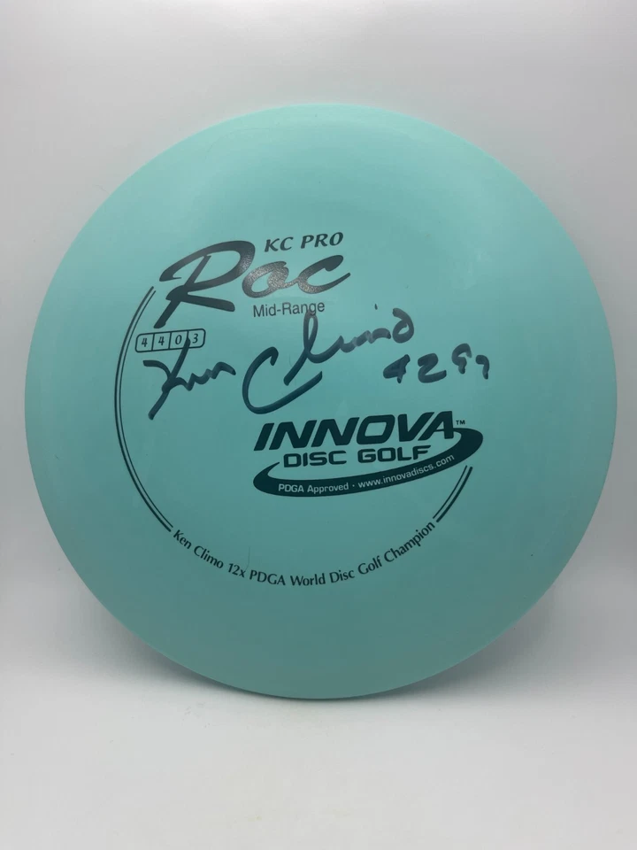 Innova disc golf Ken Climo Autographed KC pro roc(s) **choose weight /color*** - Image 1 of 4