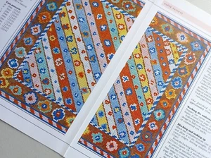 BARODA STRIPE Kaffe Fassett Ehrman Needlepoint Tapestry CHART ONLY - Imagen 1 de 3
