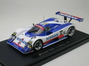 EBBRO 43681 1/43 Nissan R88C No. 32 LeMans Modellauto 1988 weiß / blau - Bild 1 von 6
