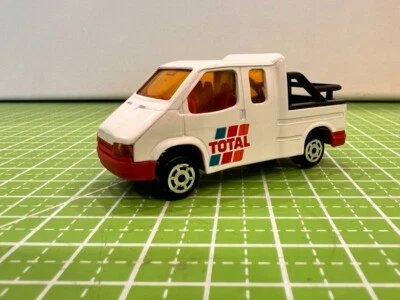 Majorette Ford Transit Van No. 243 1/60 Total Oil Co. HTF  - Minty - Image 1 of 4