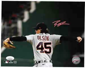 Detroit Tigers Reese Olson signiert 8x10 Foto JSA - Bild 1 von 1