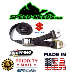 MOTORCYCLE SPORTBIKE LOWERING STRAP SUZUKI GSXR600 750 1000 HAYABUSA KATANA - Picture 1 of 5