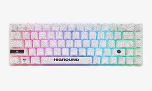 Higround Base 65 Snowstone Keyboard, Gaming Mechanical, Linear Switch - Bild 1 von 5