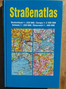 Straßenatlas Deutschland 1 : 250 000, Europa 1 : 2 500 000, Österreich 1 : 400 - Bild 1 von 3