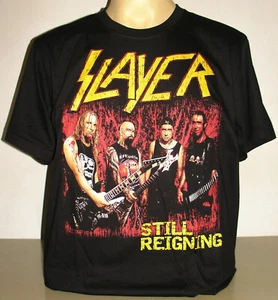Camiseta Slayer Thrash Metal Band Still Reigning Talla S M 2XL 3XL XXL XXXL ¡Nueva! - Imagen 1 de 2