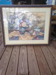 LENA Y LIU ORIENTAL SPLENDOR SIGNED & #ed 25/5500 LIMITED EDITION PRINT FRAMED - Picture 1 of 5