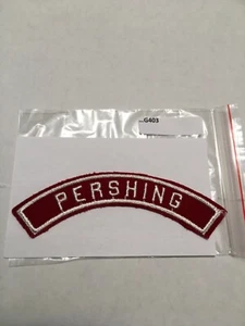 PERSHING RED & WHITE CITY STRIP G403 - Picture 1 of 1
