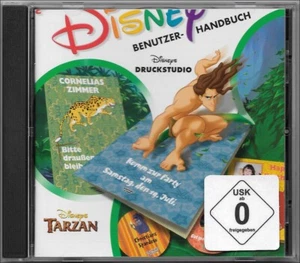 "Druckstudio: Disneys Tarzan" PC-Software, Jewel Case, 1999, Win95 [GUT] - Bild 1 von 2