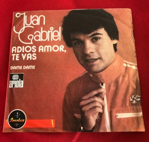 JUAN GABRIEL adios amor te vas COLOMBIA 7" p/s VERY RARE south america - Bild 1 von 4