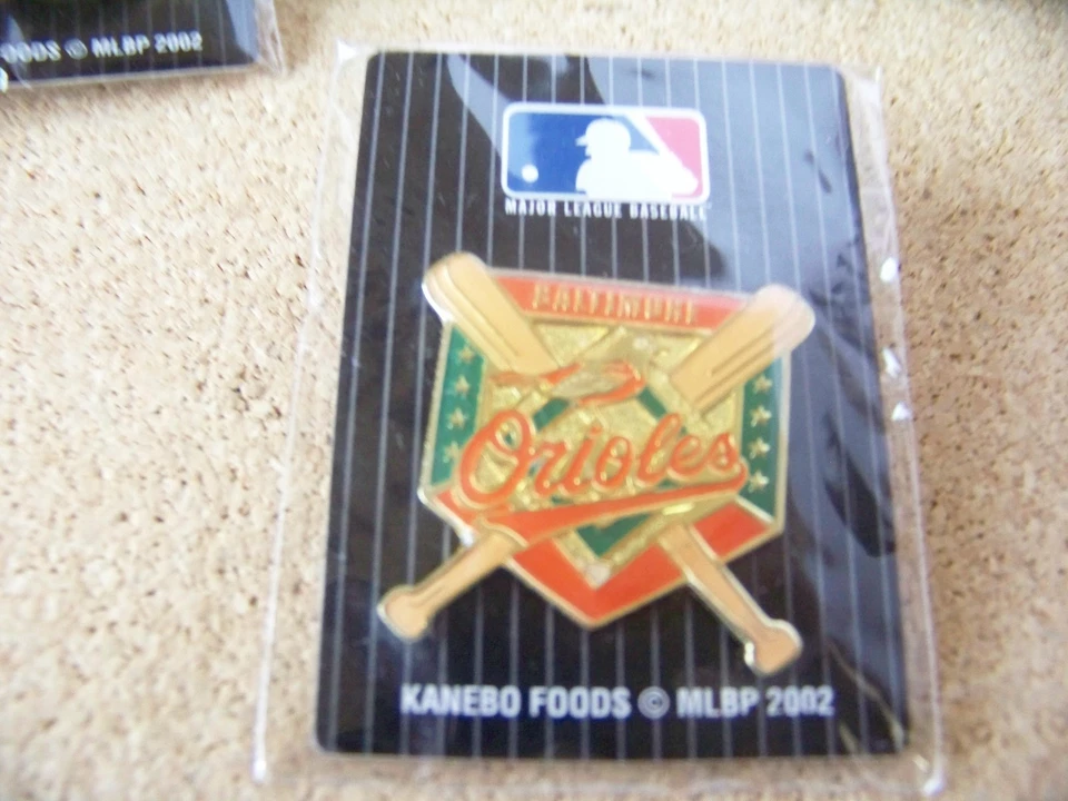 Baltimore Orioles 2002 Kanebo Foods Japanese lapel pin issued in Japan MLB - Image 1 of 4