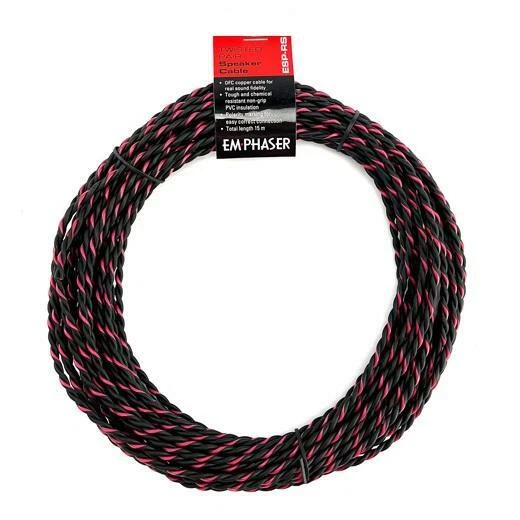 EMPHASER ESP-RS15 OFC Cable de altavoz de cobre de 1,5 mm, longitud cable de ... - Imagen 1 de 1
