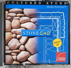 Cultured Stone CAD 2.0 Design Solutions CD-ROM Owens Corning Windows or Mac 1999 - Picture 1 of 3
