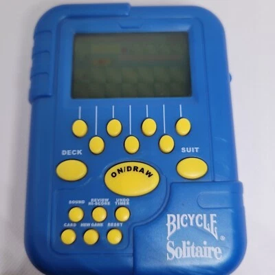 Jogo eletrônico portátil Techno Bicycle Solitaire iluminado - Imagem 1 de 4
