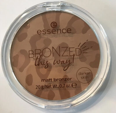 essence BRONZED this way! Matt Bronzer 02  Darker skin 20g - Bild 1 von 3