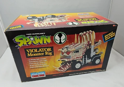 1994 Todd McFarlane's Spawn Violator Monster Rig w/ Special Edition Comic New! Cover