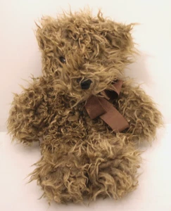 Vintage L. Dake En Zn Amsterdam Teddy Bear Light Brown Long Hair Bear - Picture 1 of 9