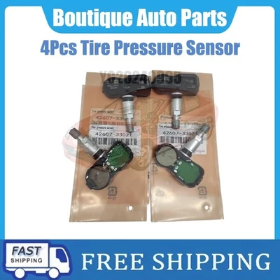 New Genuine 4PCS 42607-33021 Tire Pressure Sensor TPMS PMV-107J For Toyota Lexus - Изображение 1 из 4