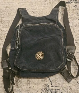 Kipling Rucksack Tasche dunkelblau Maße 14x12 - Bild 1 von 12
