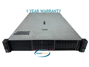 HP DL380 G10 16SFF 2xGold 6152 2.1GHZ=44Cores 256GB 8x600GB 12G SAS P408i-a - Picture 1 of 2