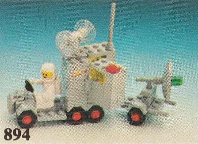Lego CLASSIC SPACE 894 Mobile Tracking Station 452 - Bild 1 von 4
