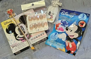 Morphe X Mickey Mouse Eyeshadow 9 Pan Palette Limited Edition + Brushes + Nails - Picture 1 of 12