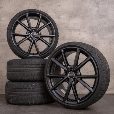 Audi TT TTS TTRS Winterräder 20 Zoll 8S FV Felgen 8S0601025P schwarz matt - Bild 1 von 4