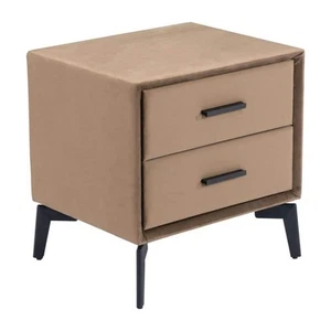 Montana 19,5 Zoll breit braun 19,7 Zoll hoch rechteckig braun MDF Holzplatte Beistelltisch - Bild 1 von 10