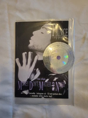 PRINCE : DISPLAY STORE - MONEY DON'T MATTER 2 NIGHT / WARNER BROS 1991 - Photo 1/2