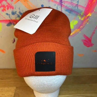 O'Niell Youth Boy's 8-20 Orange Knit Cuff Beanie - Image 1 of 4