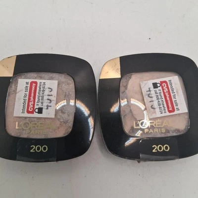 2 PACK LOOSE POWDER L'Oréal Paris Colour #200 Riche Monos Eyeshadow, Paris - Image 1 of 3
