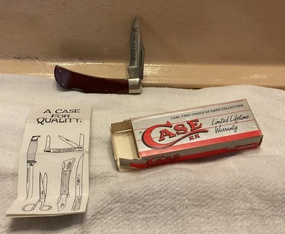 CASE XX SS USA P1051 1/2L SSP WINCHESTER SINGLE BLADE FLDG KNIFE MINT W/BOX 1988 - Image 1 of 4