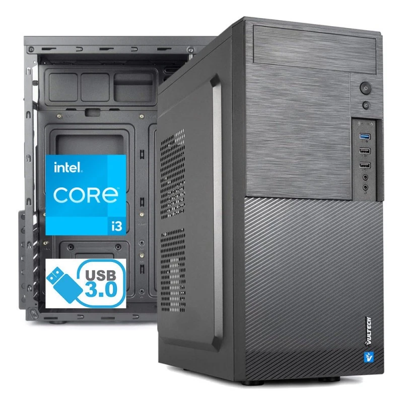 PC linea OFFICE Intel i3 13100 4,50 Ghz - Ram 16 GB DDR4 - SSD M.2 500 GB - USB  - Immagine 1 di 1