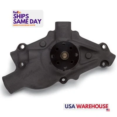 Edelbrock EDE8816 Mechanical Aluminum Water Pump fits Small Block Chevy Performa - Image 1 of 4