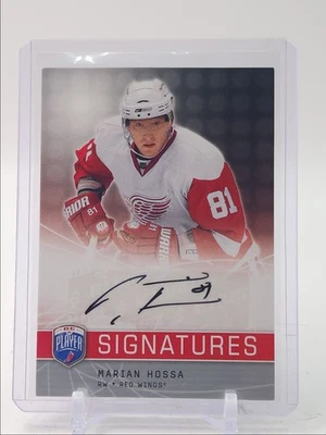 MARIAN HOSSA 2008-09 CUBIERTA SUPERIOR BE A PLAYER FIRMAS ALAS ROJAS AUTOMÁTICO Q3329 Foto 1 de 2