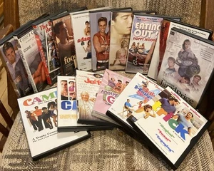 LGBT & Gay Cinema 16 DVD Lot - Camp, Trick, Eating Out, Billy's First Hollywood - Imagen 1 de 2
