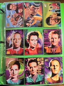 Star Trek 1994 SKYBOX Master Series KOMPLETT 100 KARTEN BASE SET TRADING CARDS  - Bild 1 von 5