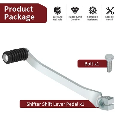 Pedal de palanca de cambios con perno para Yamaha Raptor 700 YFM700 2006 2007-2012 Foto 1 de 4