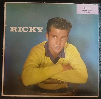Ricky Nelson/Ricky-Vinyl LP Imperial 1957 - Image 1 of 4