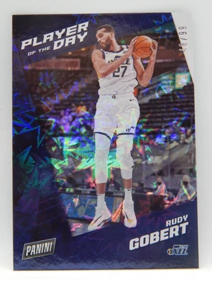 2021-22 Panini Player of the Day Basketball - 48/99 KABOOM #49 - RUDY GOBERT - Image 1 of 2