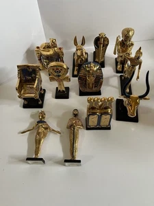 12 piezas Franklin Mint Treasures of Tutankamón - Imagen 1 de 6