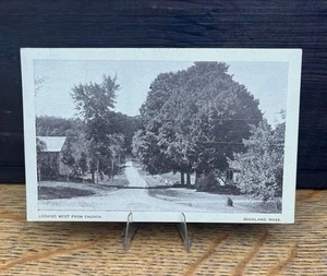 Buckland, Massachusetts Postcard ~ Rural Road - Picture 1 of 2