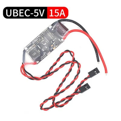 5V 3-15A UBEC Mini External BEC 2-12S Lipo DC-DC Converter Step Down Module c - Image 1 of 4