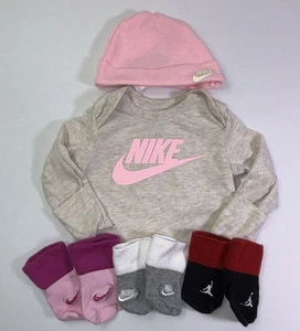 Nike Baby Girls 3M 5-Piece Bundle - Picture 1 of 7