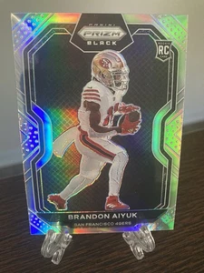 2020 Panini Chronicles Prizm Black Brandon Aiyuk #PB-14 Silver RC SP 49ers - Picture 1 of 3