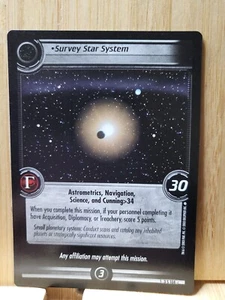Star Trek TCG๐2003 SURVEY STAR SYSTEM Trading Card ๐FREE POST - Picture 1 of 1
