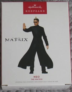 2022 Hallmark Keepsake NEO The Matrix Weihnachtsbaumornament Neu im Karton - Bild 1 von 2